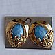 Винтаж: 24)Крупные клипсы 80х. Серьги винтажные. madame_bijoux_france (Natalia6411). Ярмарка Мастеров.  Фото №5