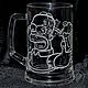 Homer Simpson. Beer mug, Wine Glasses, Nizhny Novgorod,  Фото №1