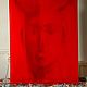 Красный портрет мужчины, Картины, Москва,  Фото №1
