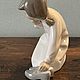 Винтаж: Старинная статуэтка « Девочка с тапочками», Lladro, Испания. Статуэтки винтажные. Brocante chez Alla. Ярмарка Мастеров.  Фото №5
