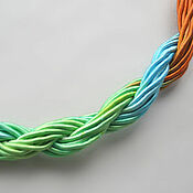 Материалы для творчества handmade. Livemaster - original item Thick viscose cord (no. №44), price per 1 meter. Handmade.