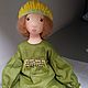 Авторская текстильная кукла Зося. Интерьерная кукла. Людмила (Eva-Lu Doll). Интернет-магазин Ярмарка Мастеров.  Фото №2