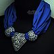 Necklace Classic Blue (388) designer jewelry. Necklace. Svetlana Parenkova (parenkova). My Livemaster. Фото №5