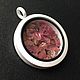 Venus Medallion with Pink tourmalines, Rubellite. Locket. Angel. Online shopping on My Livemaster.  Фото №2