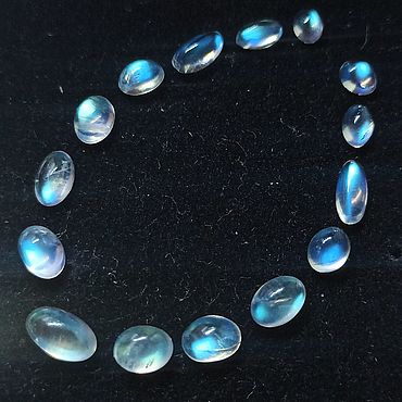 Материалы для творчества ручной работы. Ярмарка Мастеров - ручная работа Лунный камень с синей опалесценцией "Адуляр" /Шри-Ланка. Handmade.