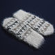 Children's knitted mittens. Mittens. Warm Yarn. My Livemaster. Фото №5