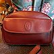 Винтаж:  Сумка через плечо Cartier из кожи бордо. Сумки винтажные. Chic bags. Интернет-магазин Ярмарка Мастеров.  Фото №2