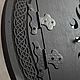 Черное зеркало для скраинга "Лунная магия". Шаманское зеркало. Cherry Door. Интернет-магазин Ярмарка Мастеров.  Фото №2