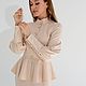 Заказать Костюм "Изящное искусство" беж new. Масютина Олеся. Ярмарка Мастеров. . Костюмы Фото №3