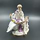 Винтаж:  Статуэтка Meissen Леда и Лебедь 19 век. Статуэтки винтажные. Phoenix Antique • Феникс Антик. Ярмарка Мастеров.  Фото №7