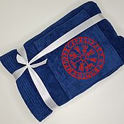 Для дома и интерьера handmade. Livemaster - original item A kilt for a bath with embroidery. Handmade.
