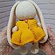 Заказать Вязаная игрушка Зайка с длинными ушами. Цветы и подарки ручной работы. Ярмарка Мастеров. . Амигуруми куклы и игрушки Фото №3