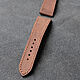 Leather watchband flat. Watch Straps. odalgoods (odalgoods). Online shopping on My Livemaster.  Фото №2