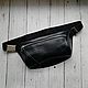 waist bag genuine leather, Waist Bag, Moscow,  Фото №1