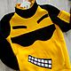 Black and yellow children's sweatshirt with stand, sweatshirt for boy Bonito. Sweatshirts and hoodies. Lara (EnigmaStyle). My Livemaster. Фото №4
