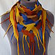 Бактус "Домино". Шарфы. Людмила cool-wool. Ярмарка Мастеров.  Фото №4