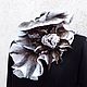 Felted turtleneck with flower brooch. Boa. zavAlenka. My Livemaster. Фото №4