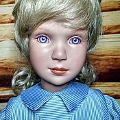 Винтаж: Винтажная виниловая кукла Ивонна от Ruth Treffeisen. 87/250