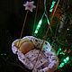 Рождественский Младенец в колыбели, Мягкие игрушки, Москва,  Фото №1