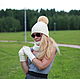 Hat Merino wool 'Vanilla', Caps, Moscow,  Фото №1