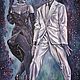 Dancing Couple Original Oil Painting Man and Woman, Pictures, Murmansk,  Фото №1