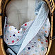 Baby quilt // Детское лоскутное одеяло // подарок для новорожденных. Одеяла. ILyTAStudio. Интернет-магазин Ярмарка Мастеров.  Фото №2