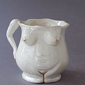 Посуда handmade. Livemaster - original item Porcelain mug 