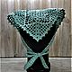Косынка крючком из хлопка. Косынка кроше женская. Косынки. Multi Color Crochet (voronkova-olga). Ярмарка Мастеров.  Фото №6