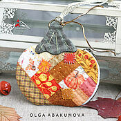 Сумки и аксессуары handmade. Livemaster - original item Pumpkin Wallet. Halloween. Japanese patchwork. Handmade.
