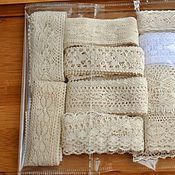 Белая вышивка на сетке с лавандовыми розочками.  Арт. 42,46