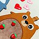 Тактильный зоопарк - игрушки из фетра. Игровые наборы. Чудеса из фетра. Ярмарка Мастеров.  Фото №4
