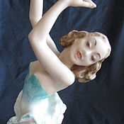 Винтаж handmade. Livemaster - original item Statuette BALLERINA PORCELAIN Germany HUTSCHENREUTHER EXT. comp.. Handmade.