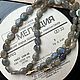 Бусы из лабрадорита 5. Бусы. gemstone. Ярмарка Мастеров.  Фото №4