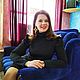 Серьги-кресты в стиле Дольче -Дама Пик. Серьги классические. Елена (Plugatyrenko). Ярмарка Мастеров.  Фото №5