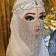 Маска Бурга Никаб  с хрусталем. Маска для ролевых игр. ꧁Бисер Профи꧂. Интернет-магазин Ярмарка Мастеров.  Фото №2