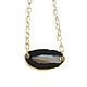 Black agate pendant, black agate pendant on a chain. Pendants. Irina Moro. My Livemaster. Фото №4