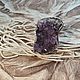 Кольцо с друзой аметиста. Кольца. Karma-jewelry. Ярмарка Мастеров.  Фото №7