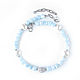 Necklace aquamarine blue 'Tenderness' decoration with aquamarine, Necklace, Moscow,  Фото №1