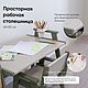 Стол и стул растущий 1-7 лет комплект+подарок. Мебель для детской. Столярная мастерская Андрея Здерева (izderevashop). Ярмарка Мастеров.  Фото №5