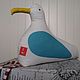 Seagull 24cm x h33cm. Tilda Toys. MaisonMarine. My Livemaster. Фото №4