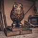 Заказать Сова из металла, Steampunk сувенир. Art-56. Ярмарка Мастеров. . Скульптуры Фото №3