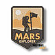 Cool patch on clothes Patch Mars Explorer chevron patch. Patches. shevronarmy. My Livemaster. Фото №4