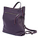 Order Purple Mid-size city backpack with pockets. BagsByKaterinaKlestova (kklestova). Livemaster. . Backpacks Фото №3