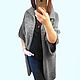  кардиган из шерсти серого цвета рукава три четверти. Кардиганы. Sweater Star Вязание на заказ.. Ярмарка Мастеров.  Фото №11