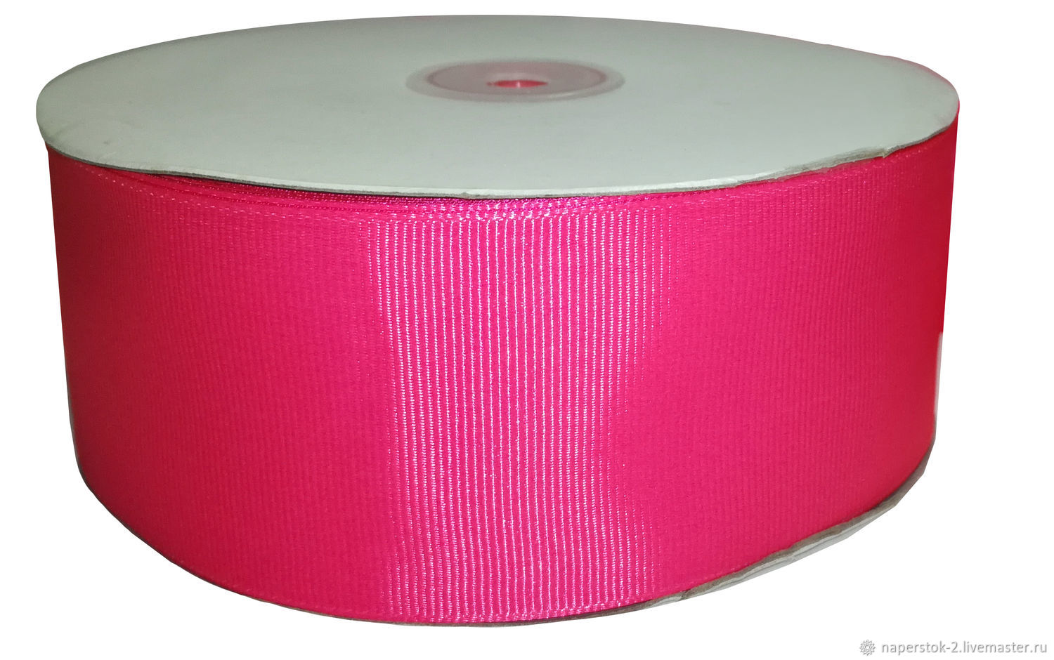 Лента репсовая 2 Д (50 мм) малиновый купить в интернет-магазине Ярмарка ...
