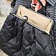 Чёрная сумка max mara Weekend стеганая тканевая сумка дутая стёжка. Классическая сумка. СУМКИ  РИДИКЮЛИ  СОЛОХИ  ОБОДКИ. Интернет-магазин Ярмарка Мастеров.  Фото №2