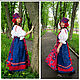 Folk costumes: Russian-style Matanya costume. Costumes3. Olgaorel57. My Livemaster. Фото №4