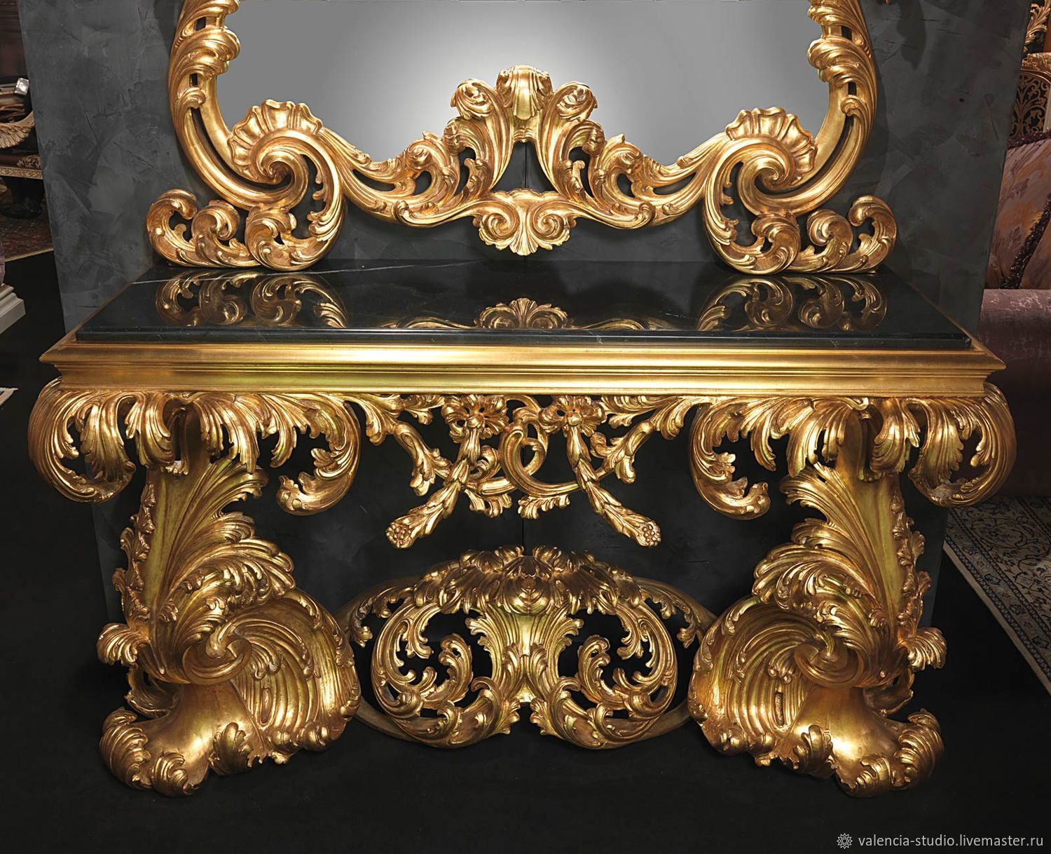 Мебель Барокко 17 век Италия