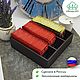 Подставка для чайных пакетиков 220х220х65 мм. Чайные пары. ADWOODCRAFT. Интернет-магазин Ярмарка Мастеров.  Фото №2