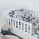 Детская раздвижная кровать домик с бортиком STAR от года. Мебель для детской. Мебельная фабрика SIMBA. Ярмарка Мастеров.  Фото №4